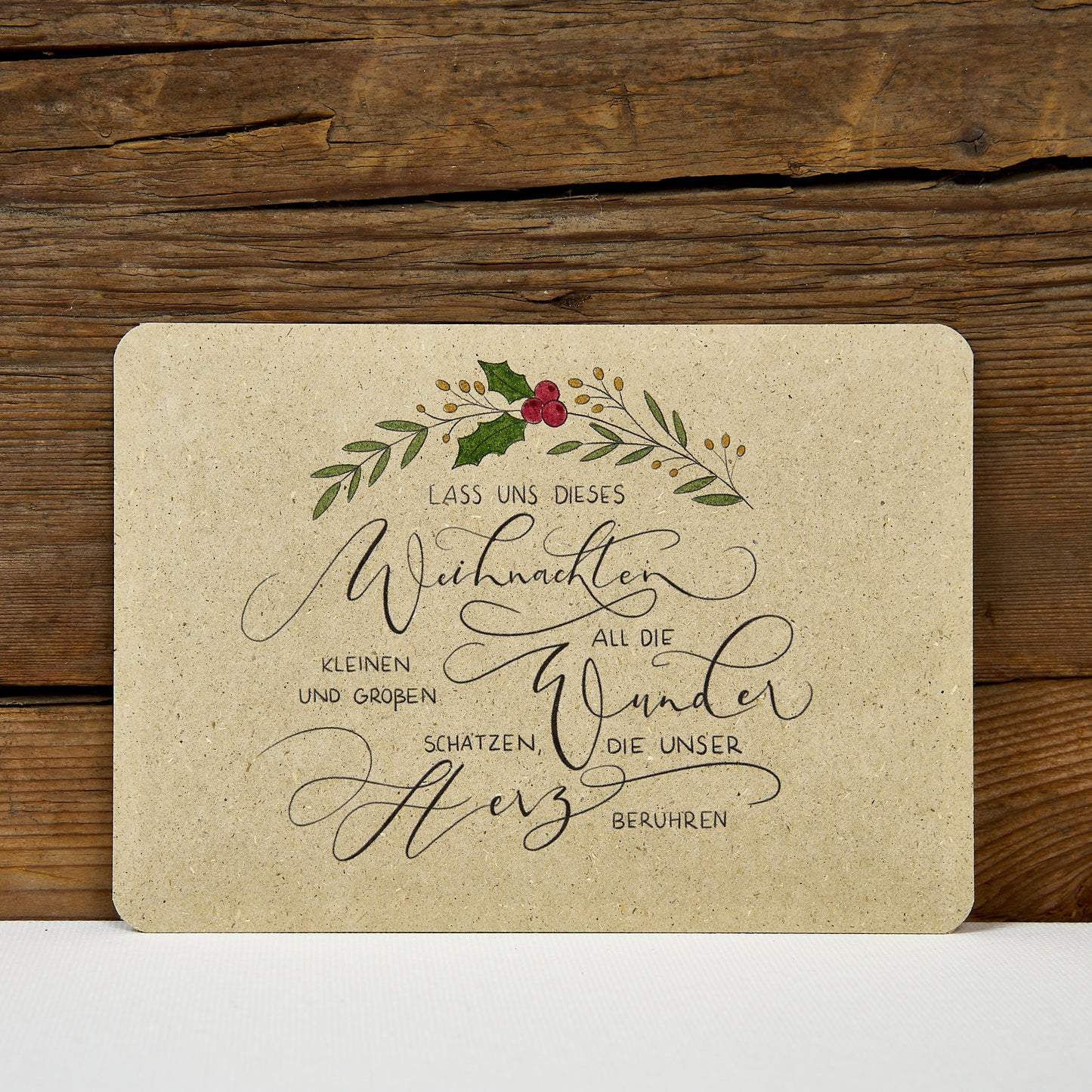 Postkarte "Kleine und große Wunder"