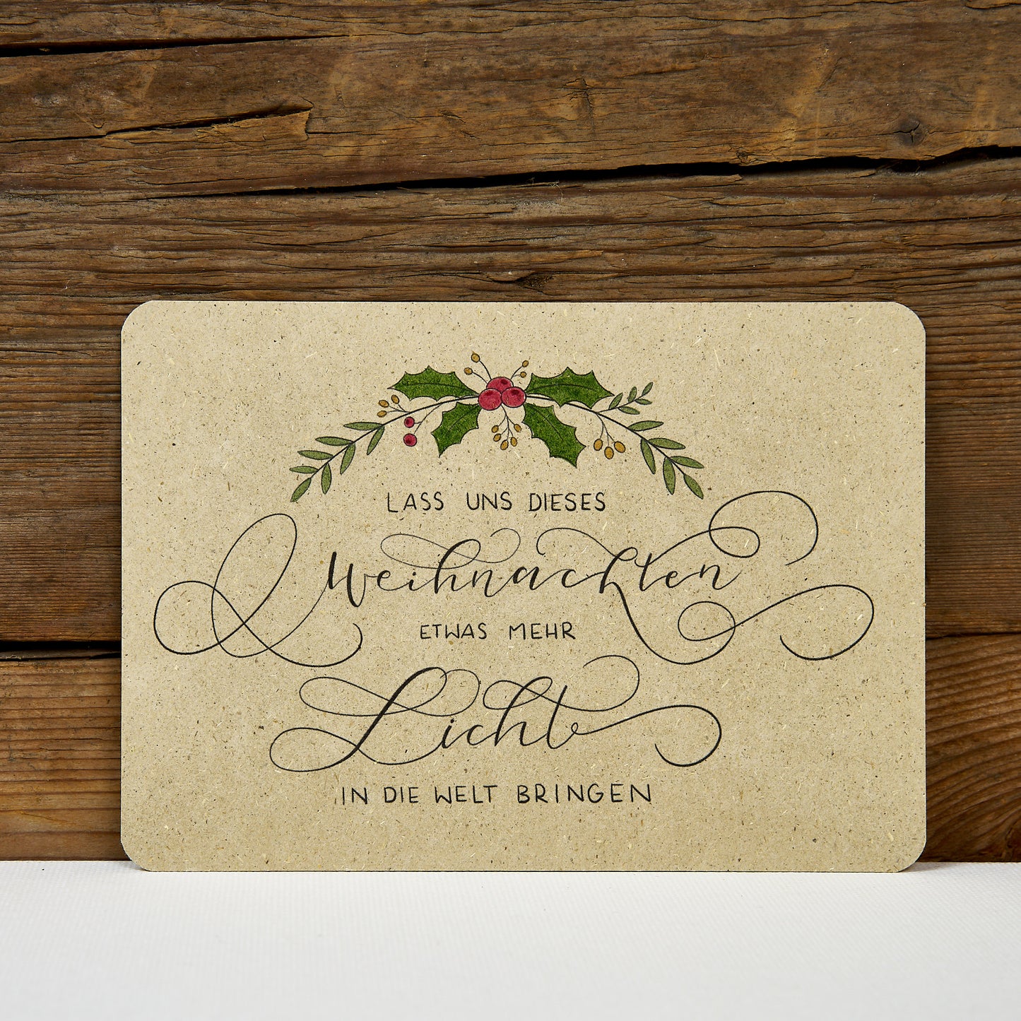 Postkarte "Licht für die Welt"