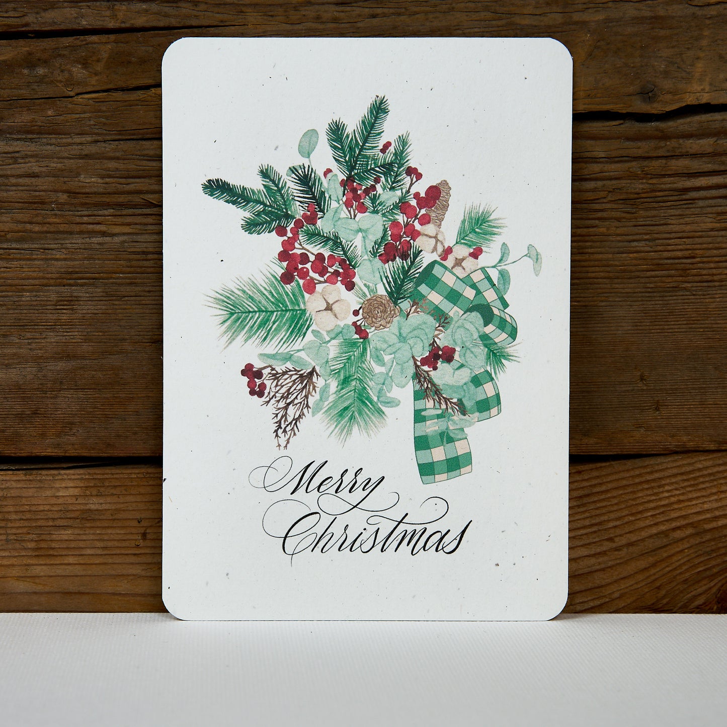 Postkarte "Wintergesteck Beeren"