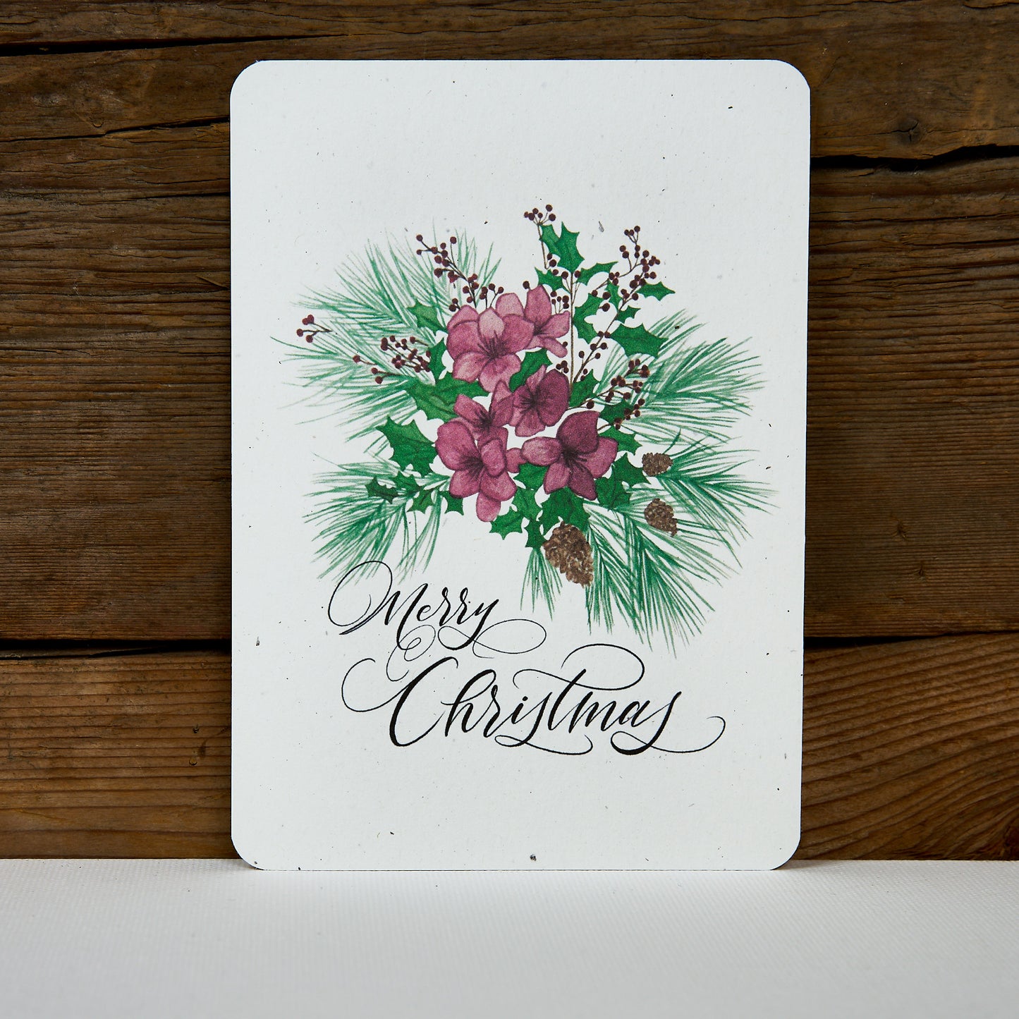 Postkarte "Wintergesteck Christrose"