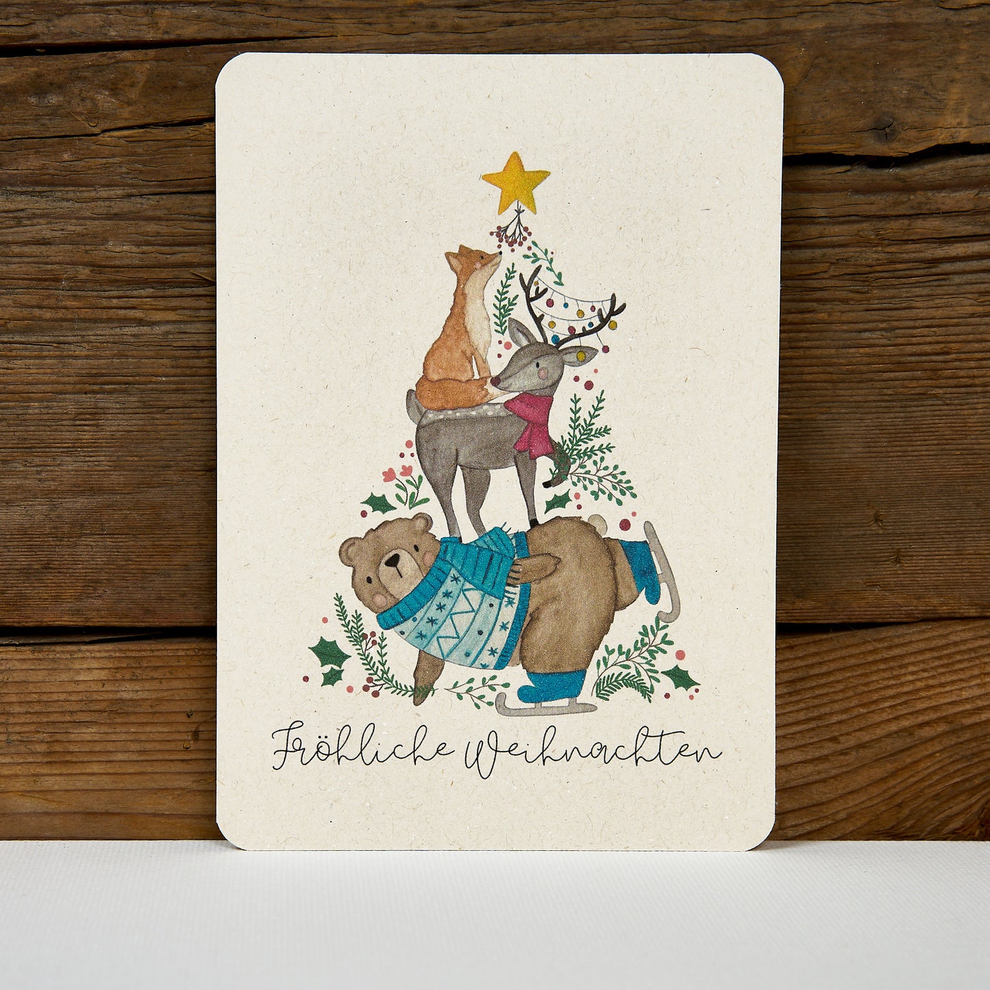 Postkarte "Tierbaum"