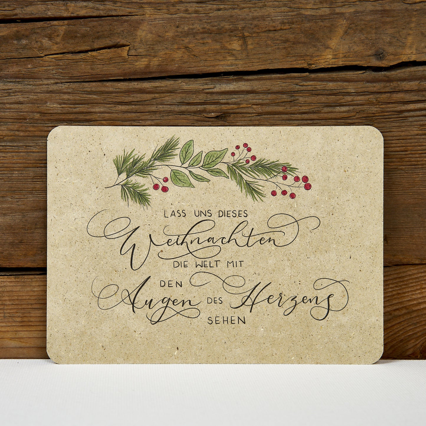 Postkarte "Augen des Herzens"