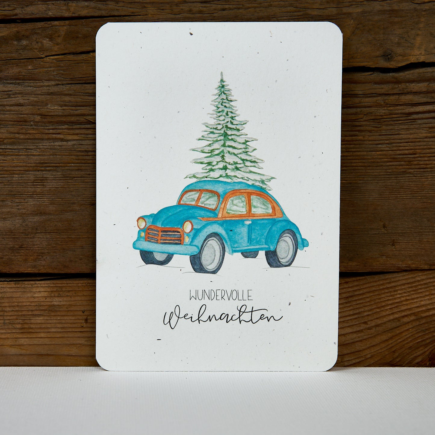 Postkarte "Driving home for Christmas"