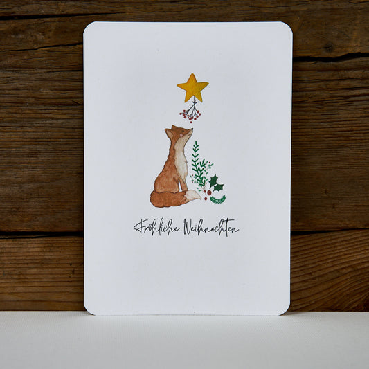 Postkarte "Fuchs Freja"