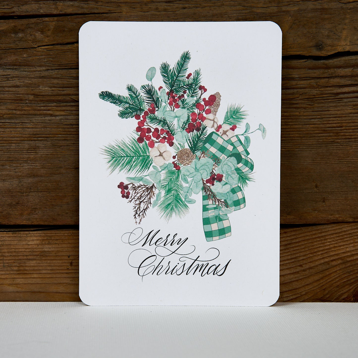 Postkarte "Wintergesteck Beeren"