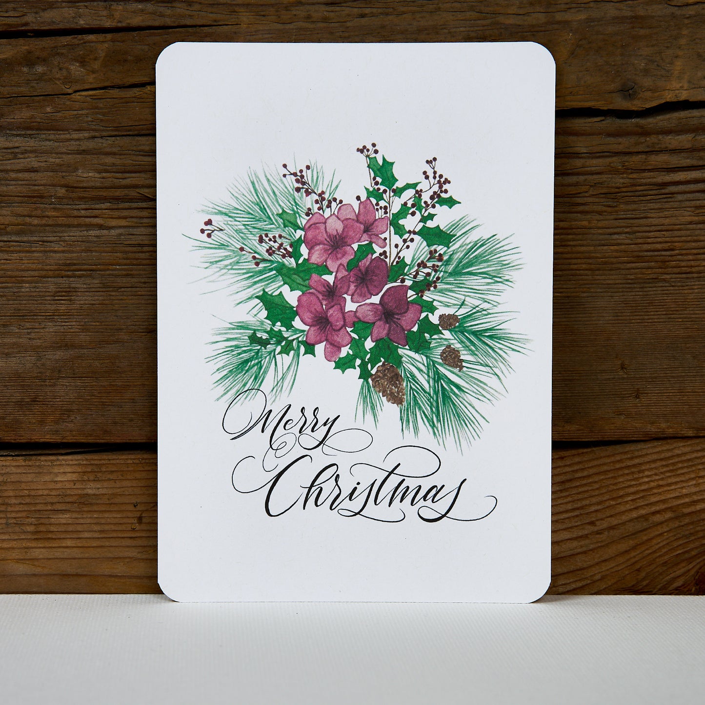 Postkarte "Wintergesteck Christrose"