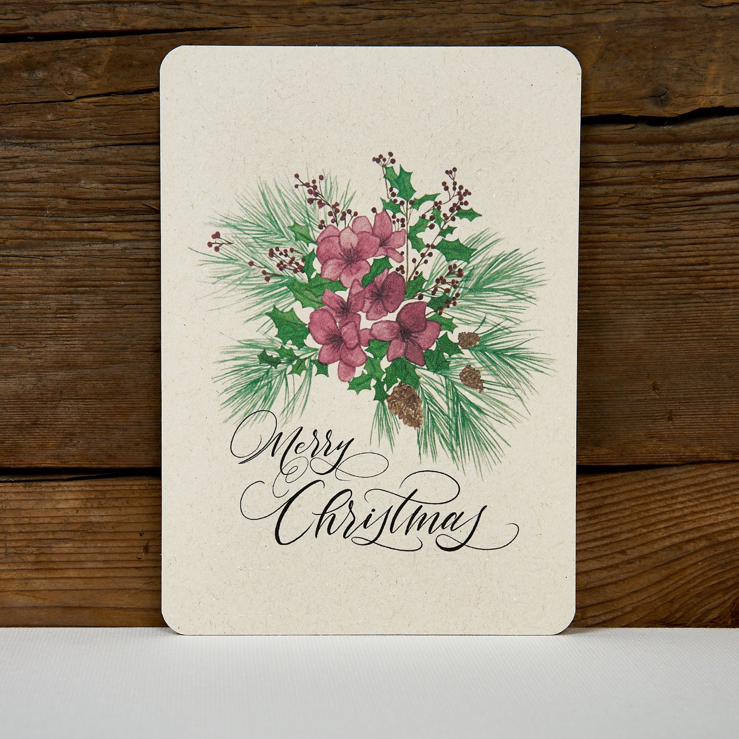 Postkarte "Wintergesteck Christrose"