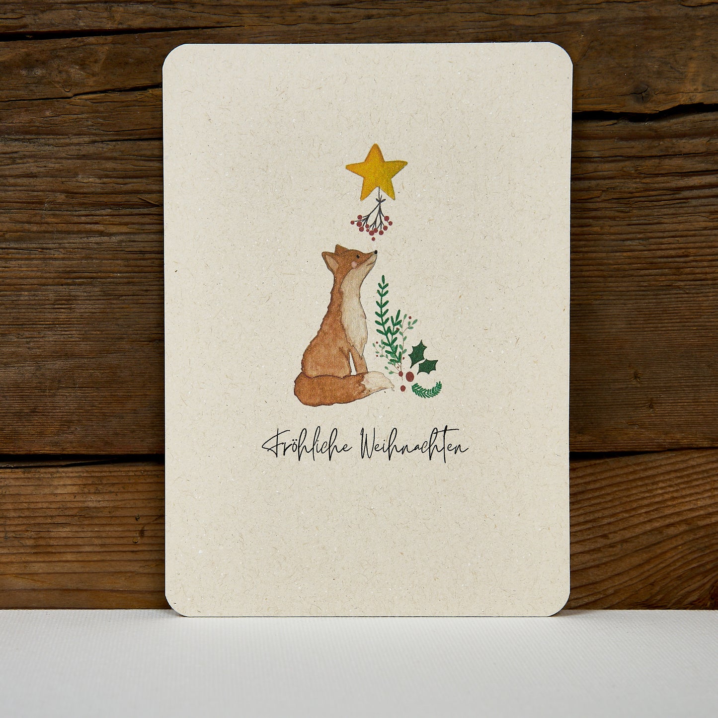 Postkarte "Fuchs Freja"